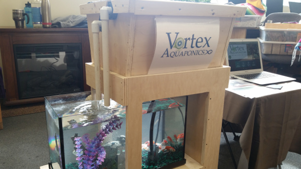 Our humble setup for the Lumby seed swap!